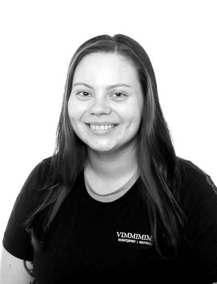 Emilia, städare på Vimmimimmit