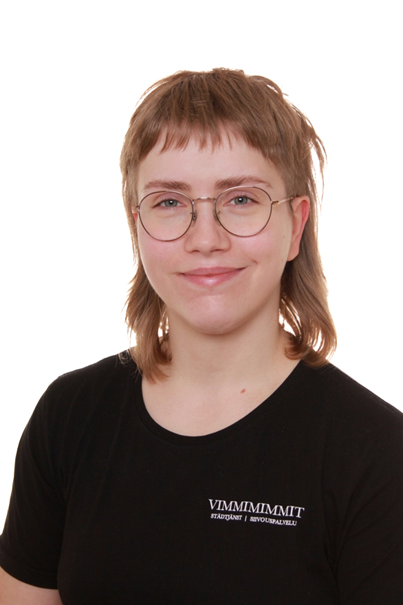 Daniela, städare på Vimmimimmit